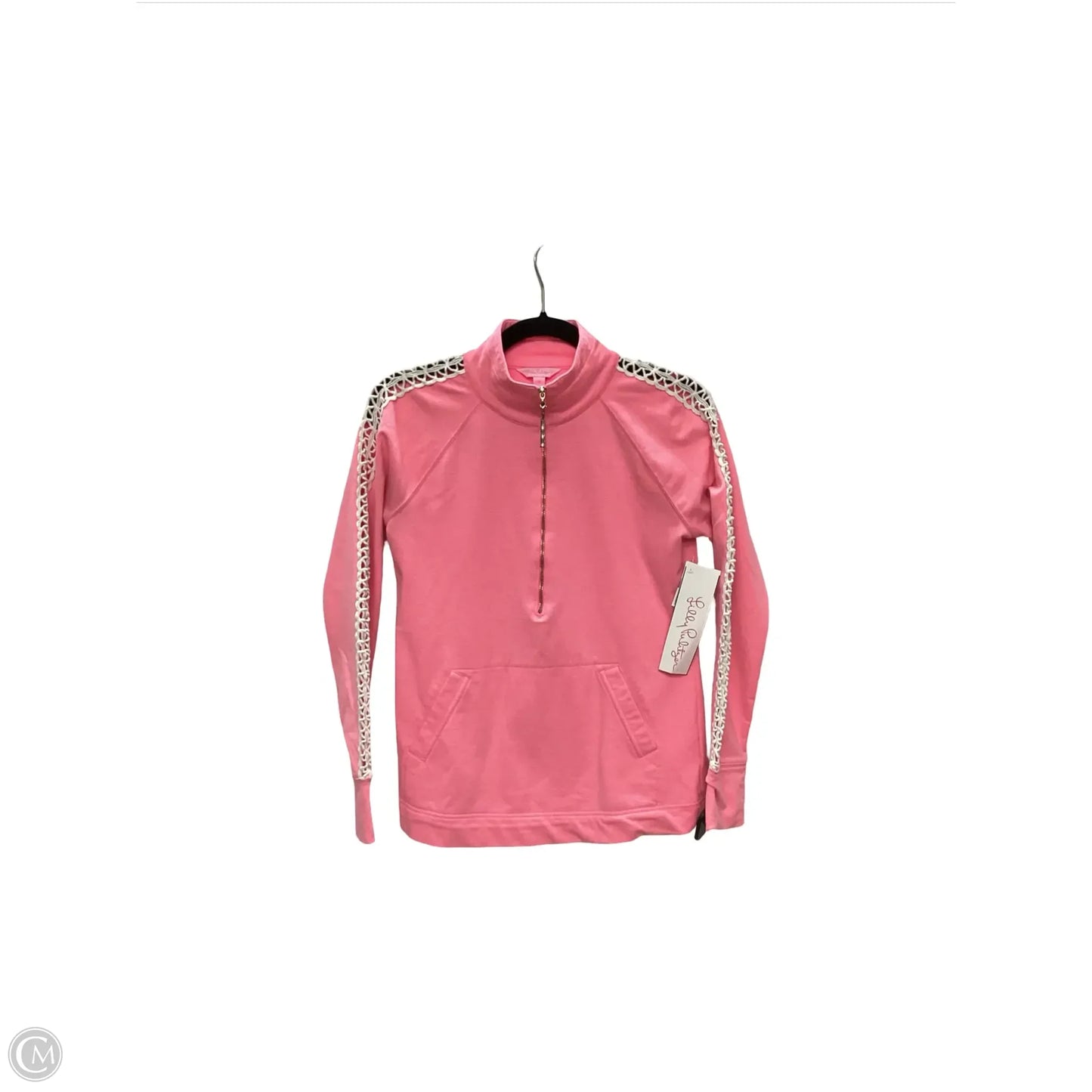 Top Long Sleeve Designer By Lilly Pulitzer In Pink, Size: Xs