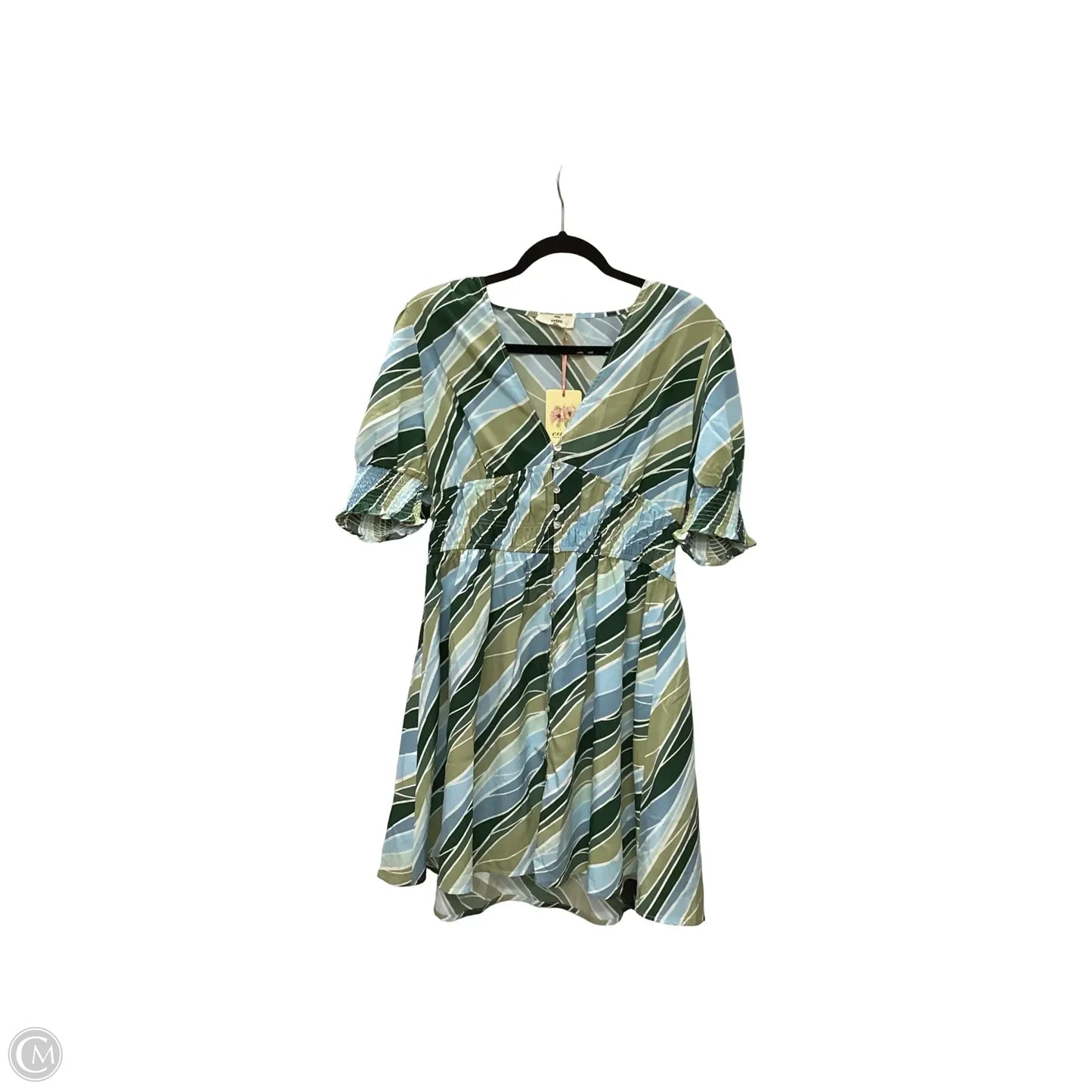 Dress Casual Short By Entro In Green, Size: L