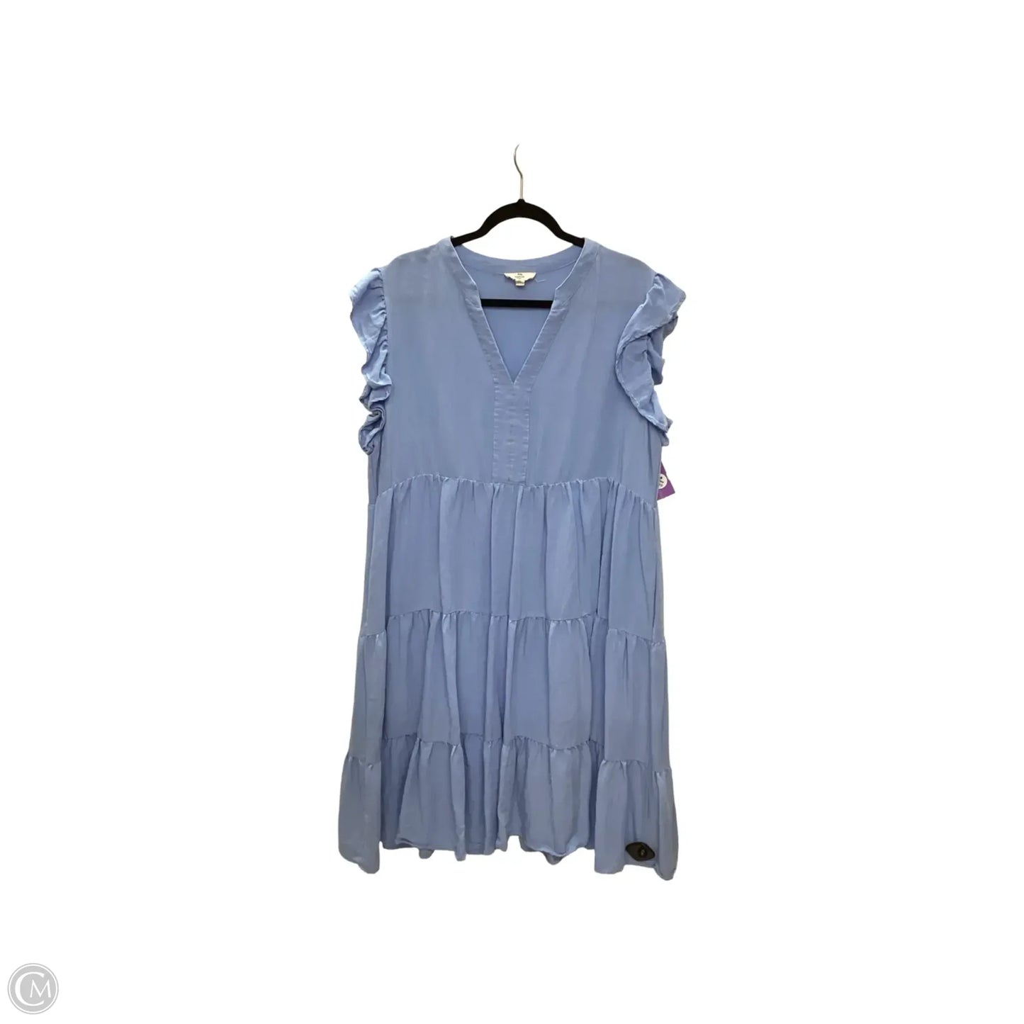 Dress Casual Maxi By Entro In Blue, Size: Xl