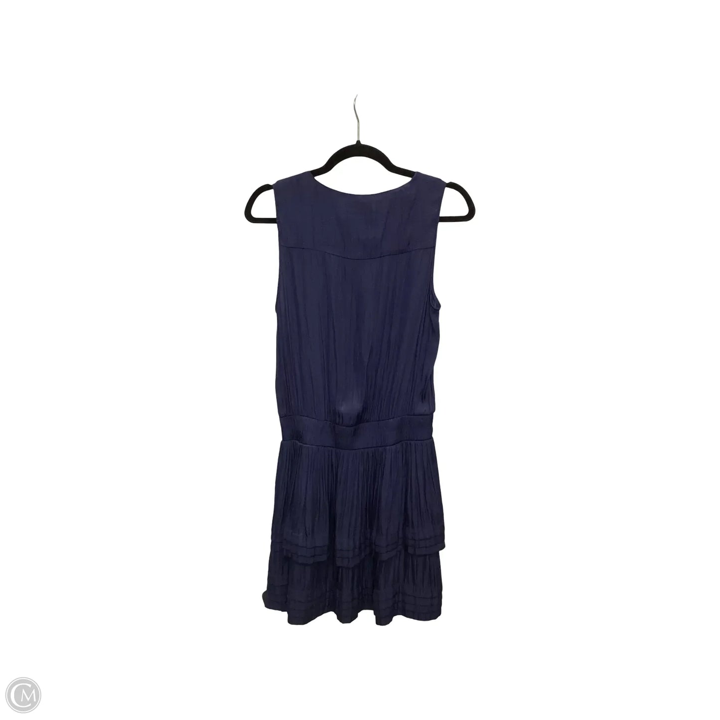 Dress Casual Short By Do + Be In Blue, Size: M