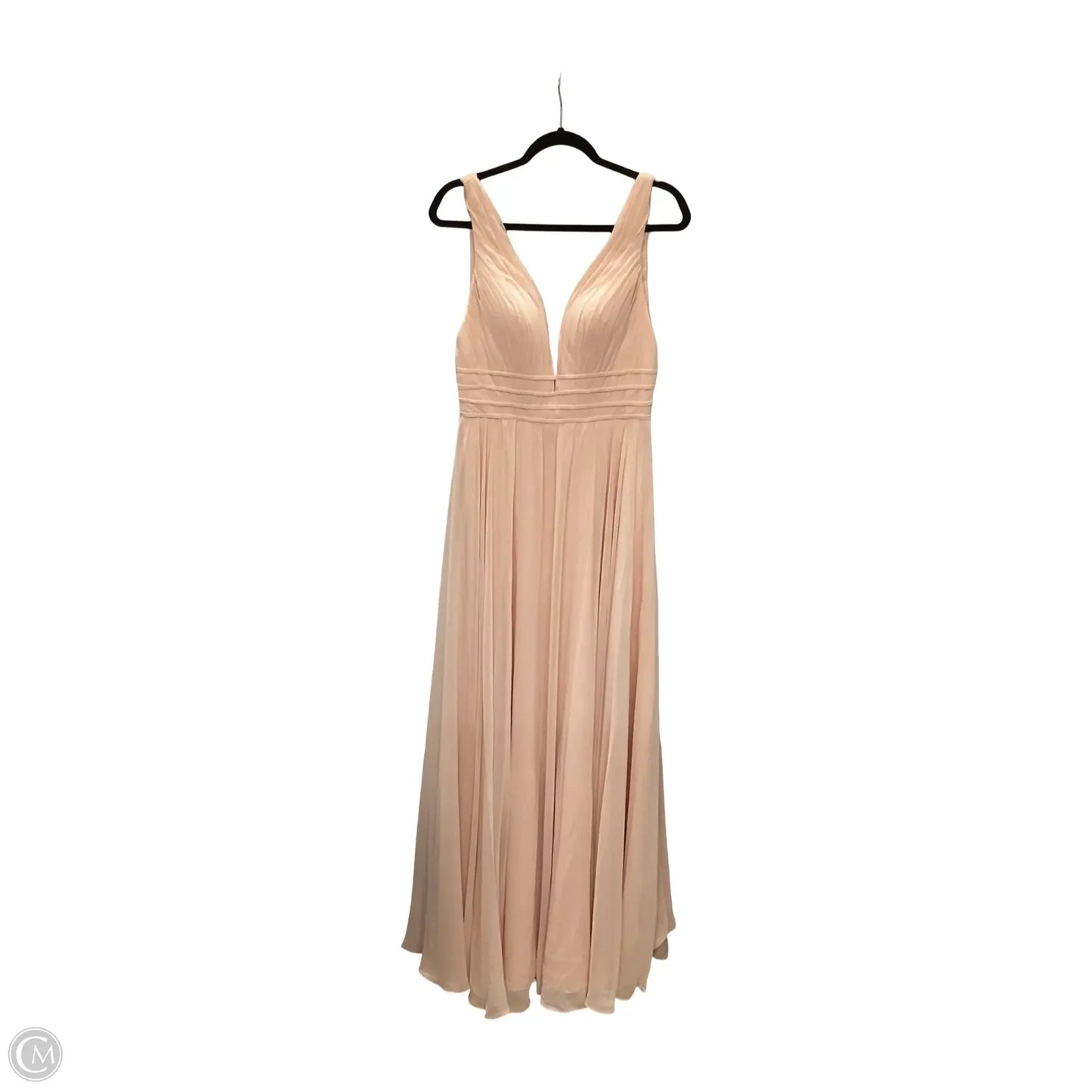 Dress Party Long By Cmb In Peach, Size: 10