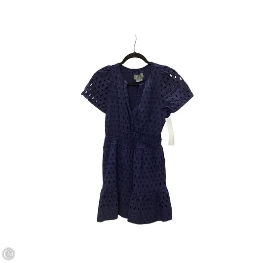 Dress Casual Short By Anthropologie In Navy, Size: S