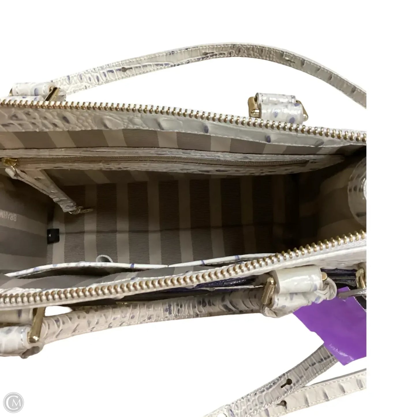 Handbag Designer By Brahmin, Size: Small