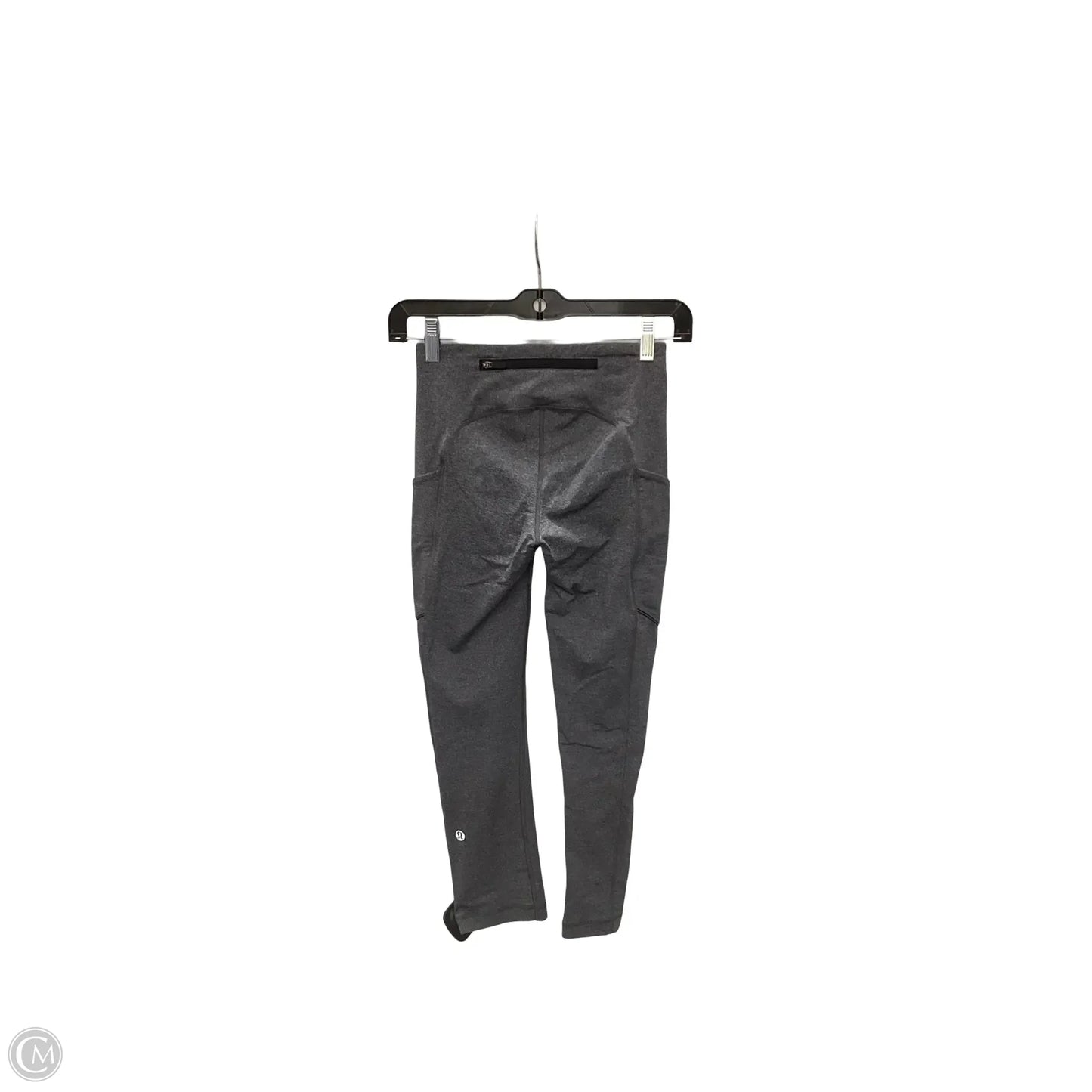 Athletic Leggings By Lululemon In Grey, Size: 2