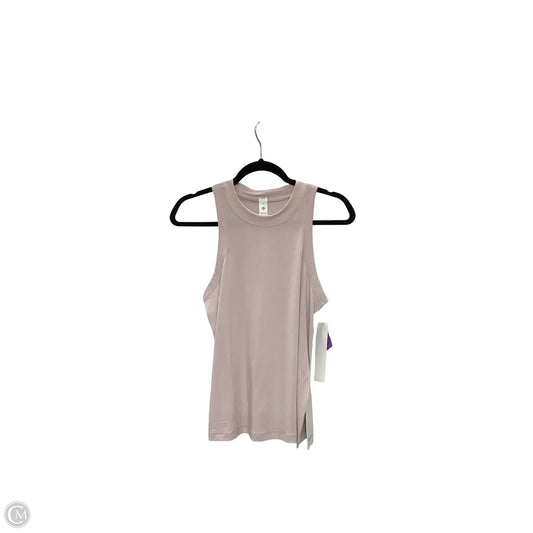 Athletic Tank Top By Lululemon In Mauve, Size: 6
