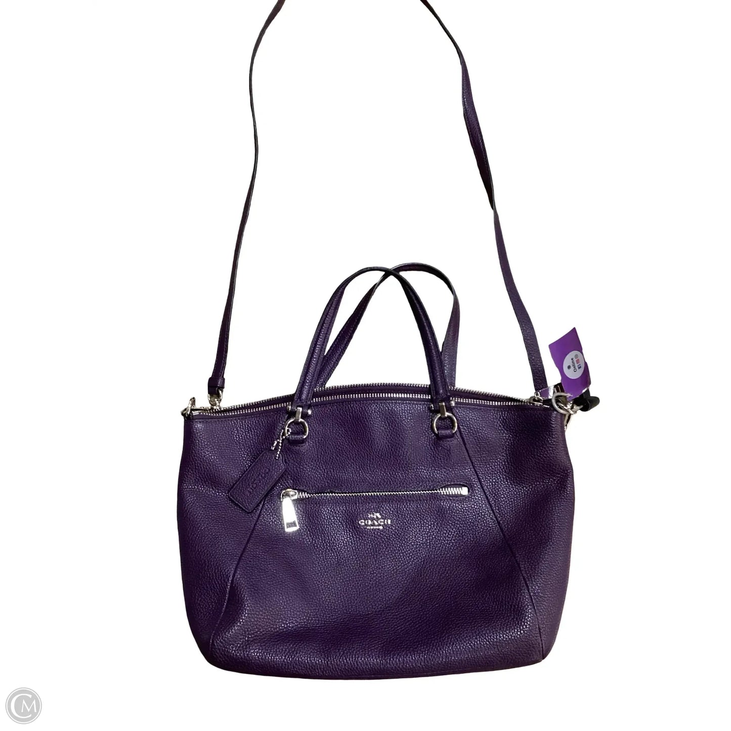 Handbag Designer By Coach, Size: Medium