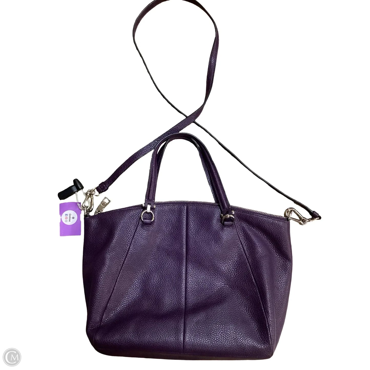 Handbag Designer By Coach, Size: Medium