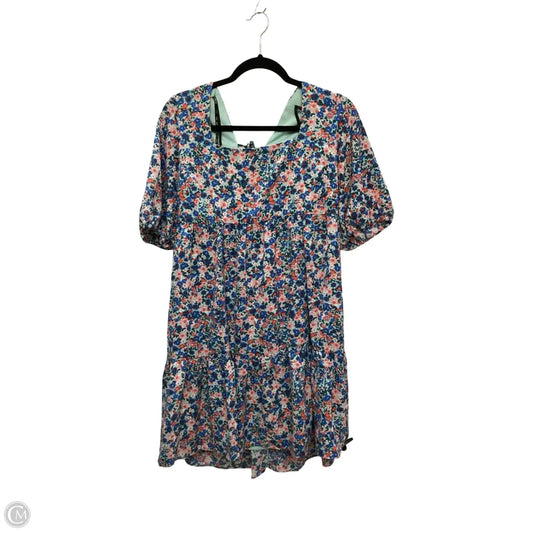 Dress Casual Short By Bcbg In Floral Print, Size: L