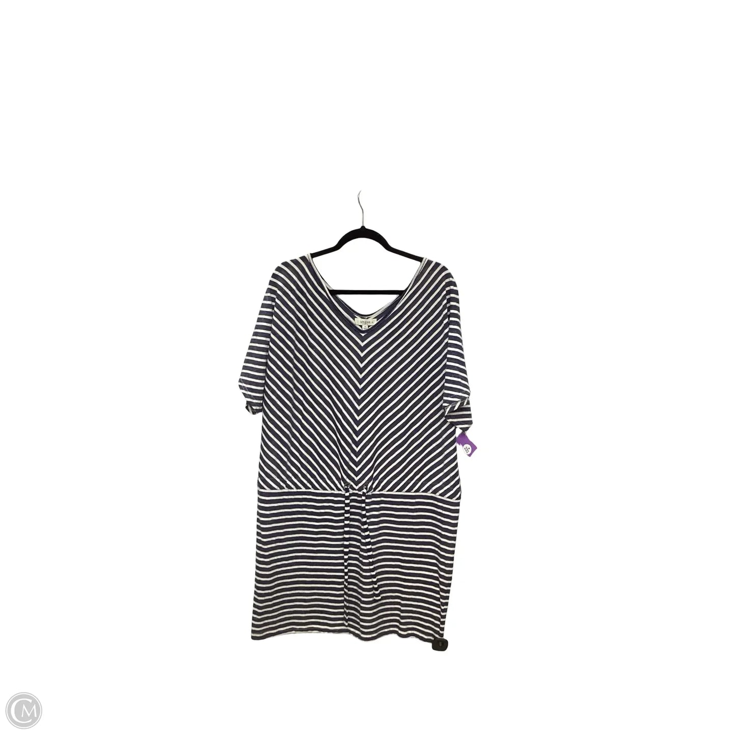 Dress Casual Short By Umgee In Striped Pattern, Size: 1x