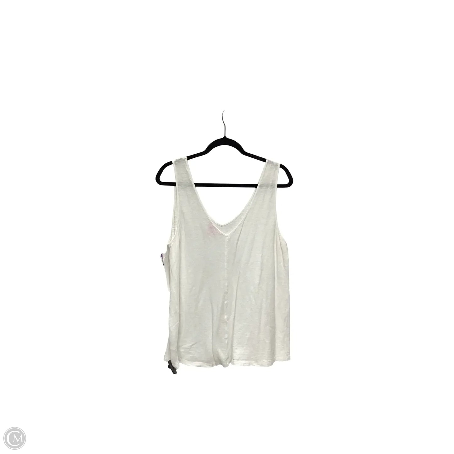 Sleeveless Top Designer By Lilly Pulitzer In White, Size: Xl