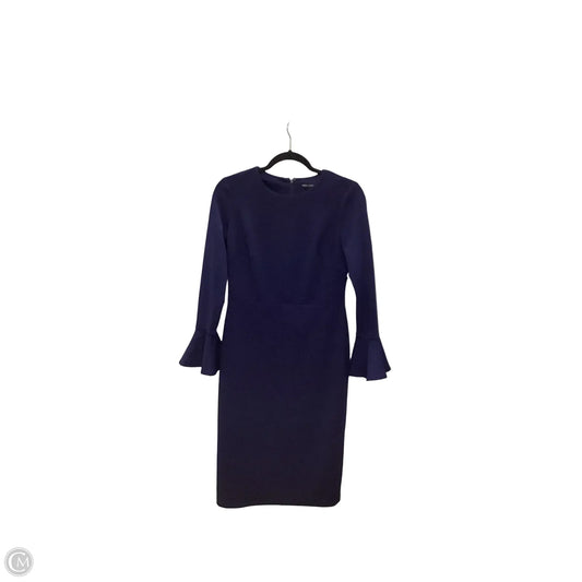 Dress Casual Midi By Maggy London In Navy, Size: S