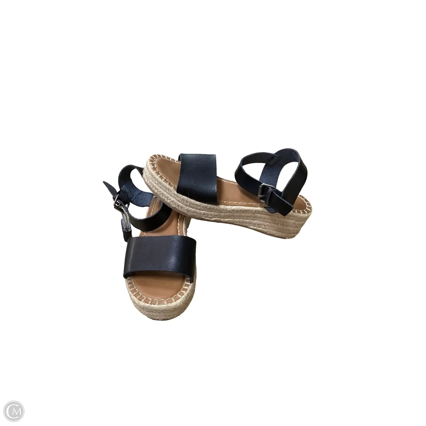 Sandals Flats By Universal Thread In Black, Size: 8