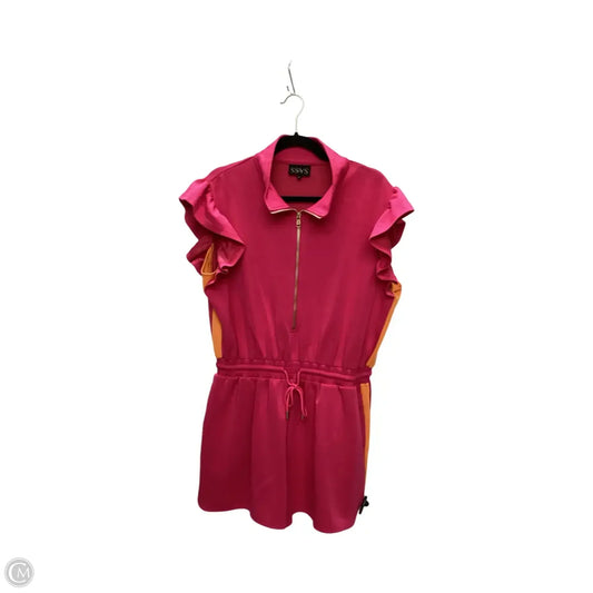Romper By SSYS In Pink, Size: Xl