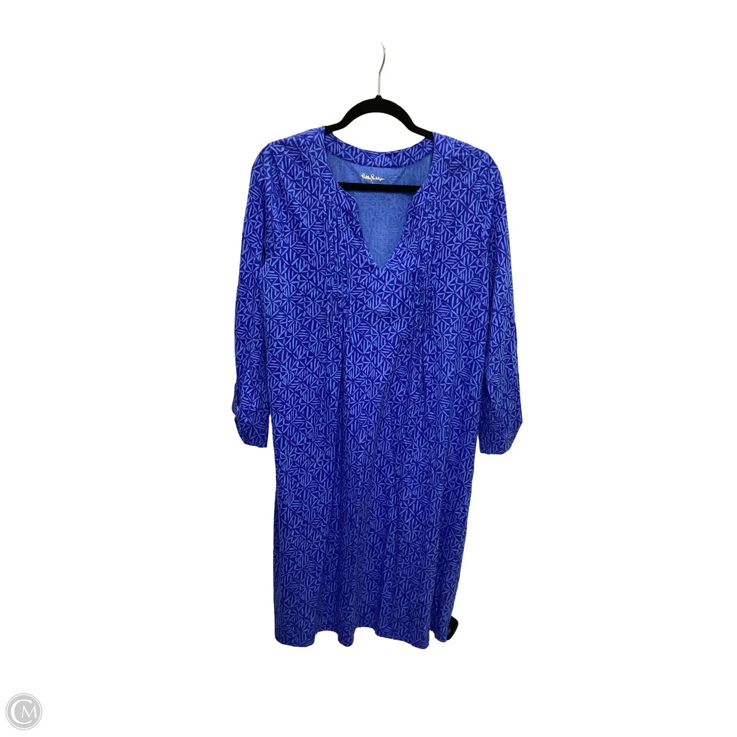 Dress Designer By Lilly Pulitzer In Blue, Size: L