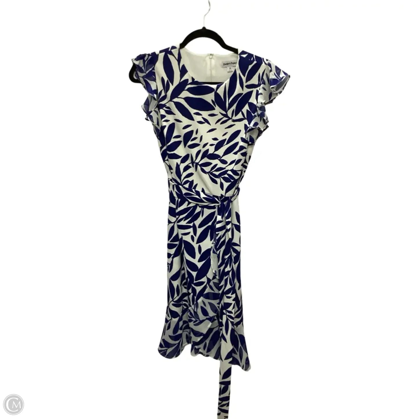 Dress Casual Midi By Shelby And Palmer In Blue, Size: 10