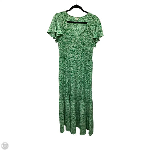Dress Casual Midi By Max Studio In Green, Size: Lp