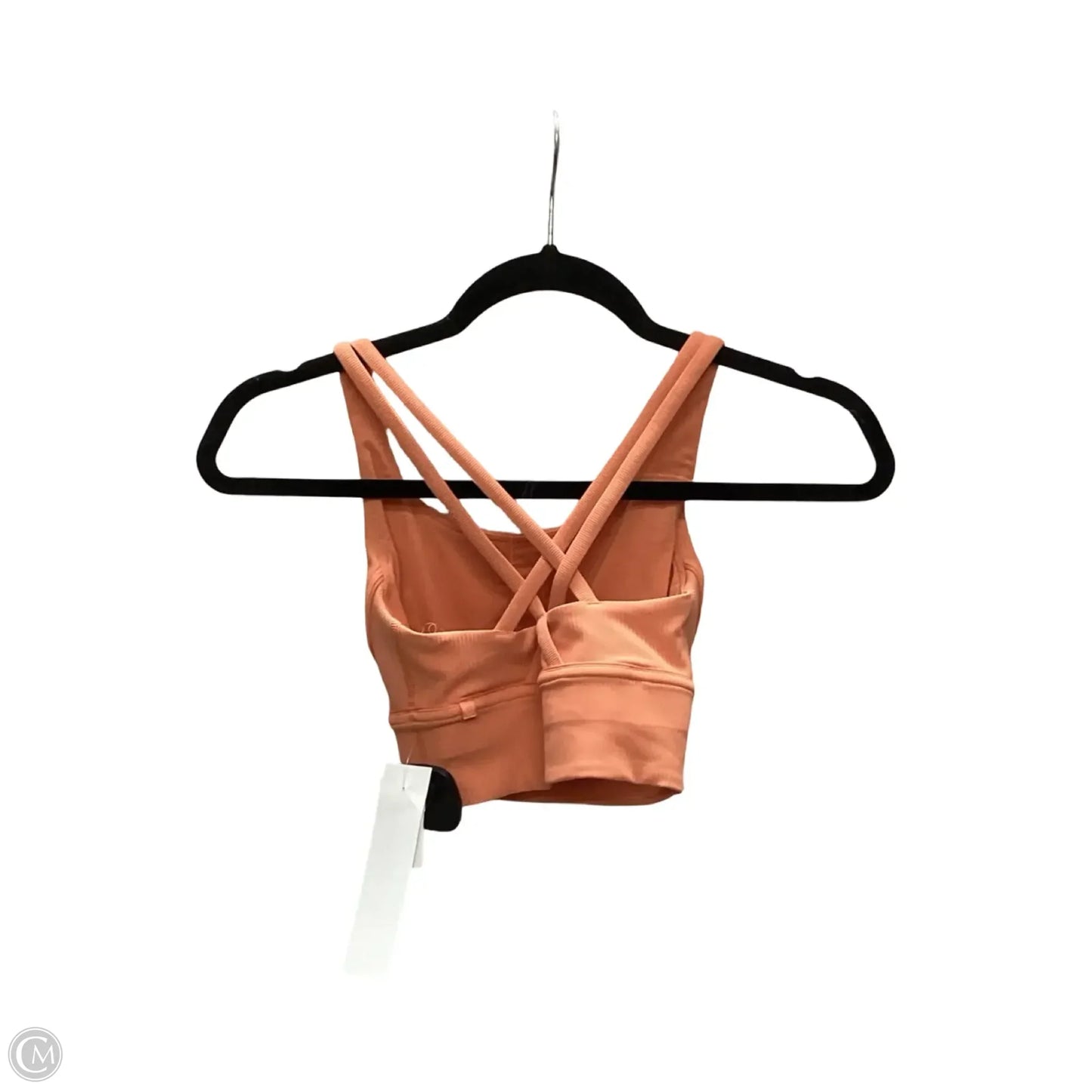 Athletic Bra By Lululemon In Orange, Size: 2
