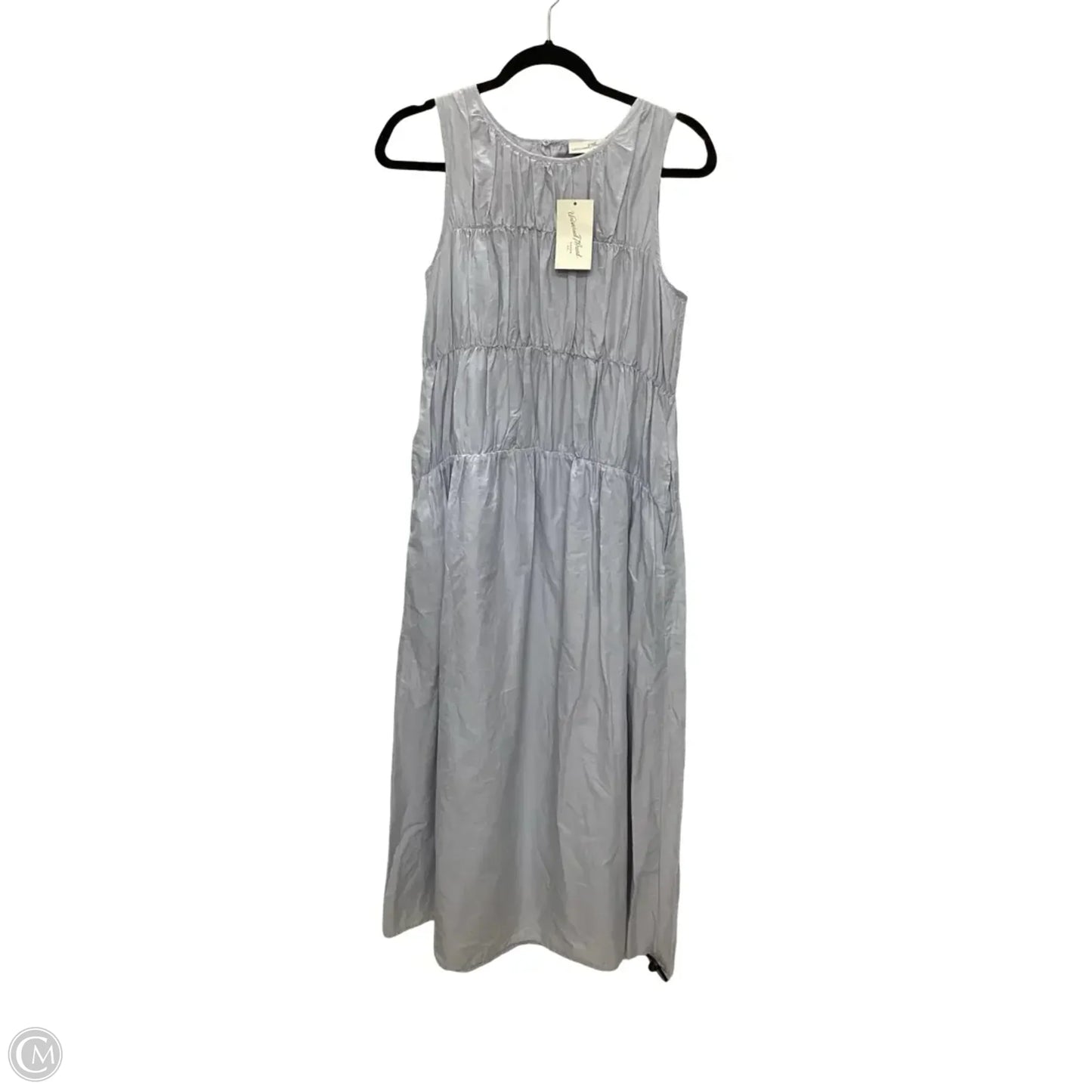 Dress Casual Midi By Universal Thread In Blue, Size: S