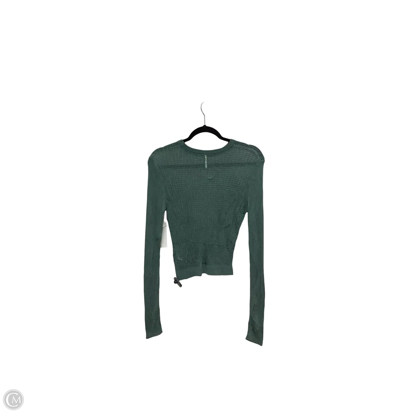 Blouse Long Sleeve By Free People In Green, Size: S