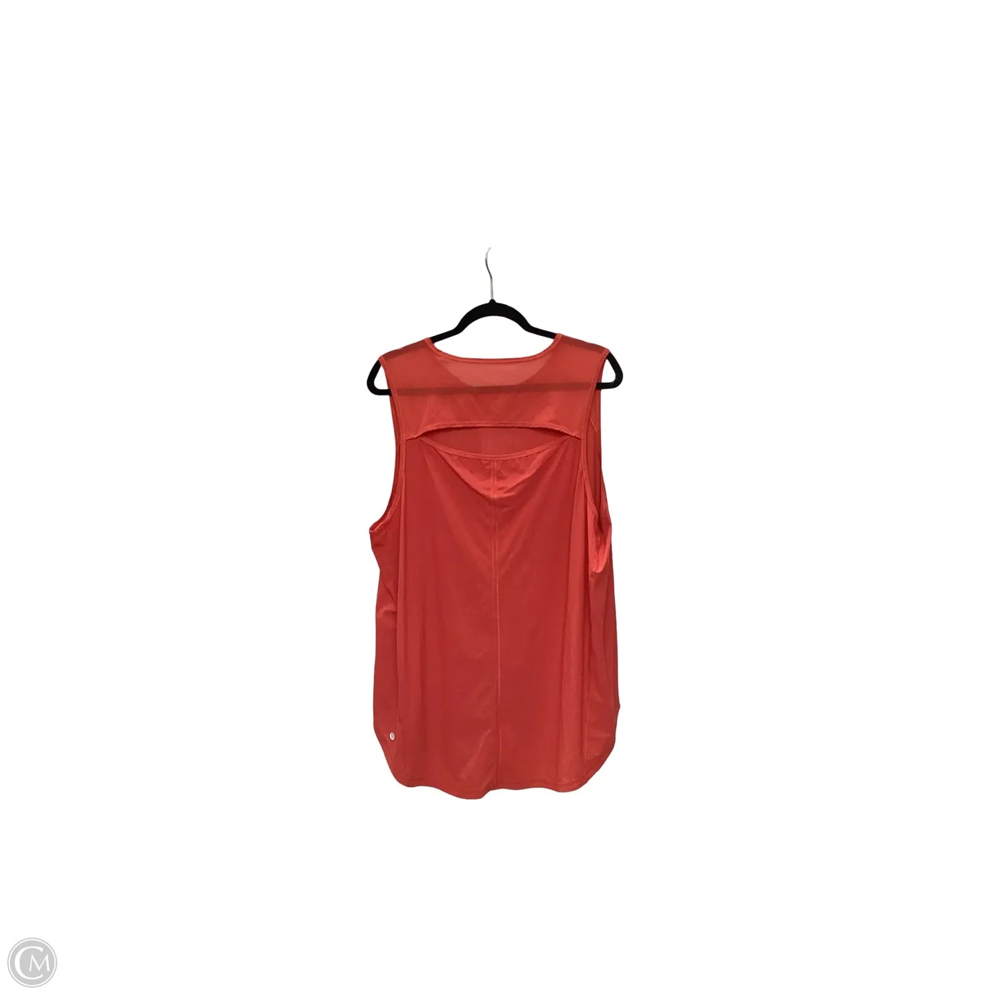 Athletic Tank Top By Lululemon In Red, Size: 16