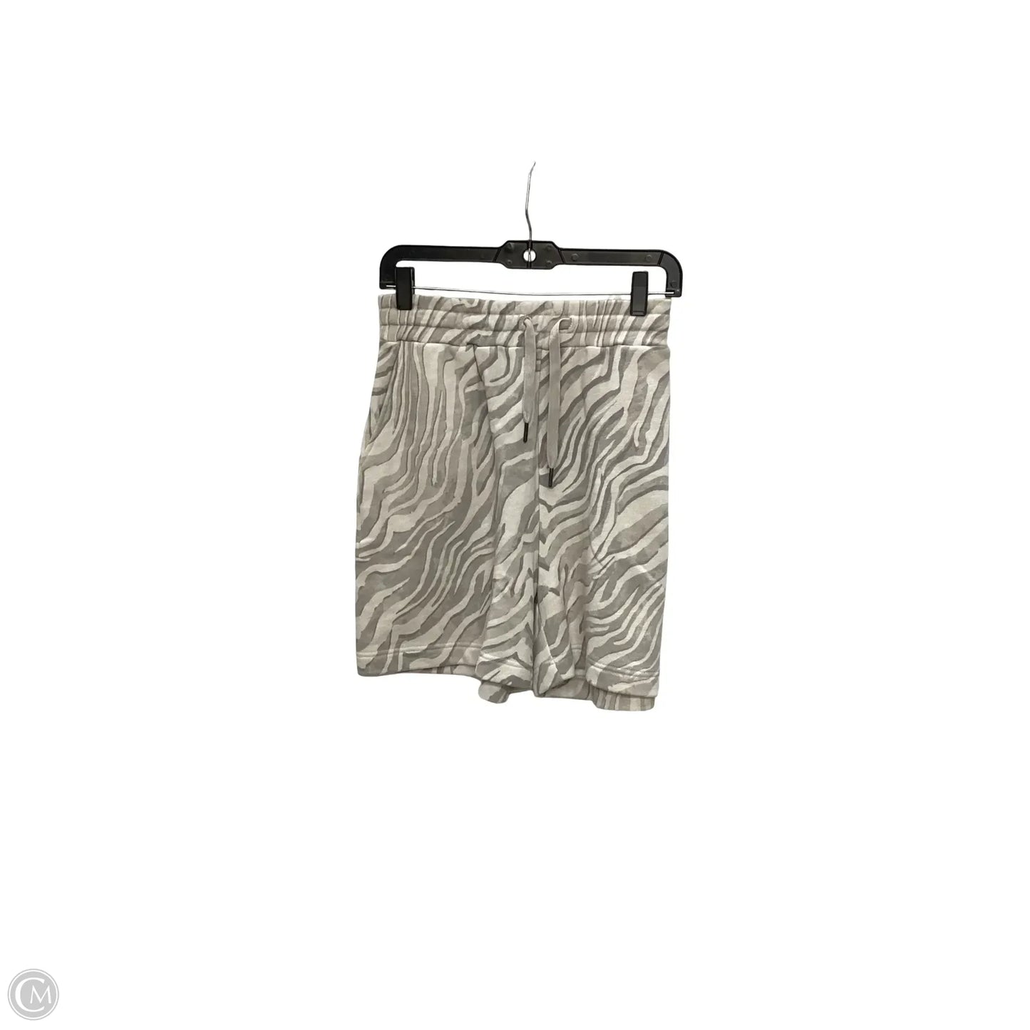 Designer Athletic Shorts By Sweaty Betty In Grey, Size: L