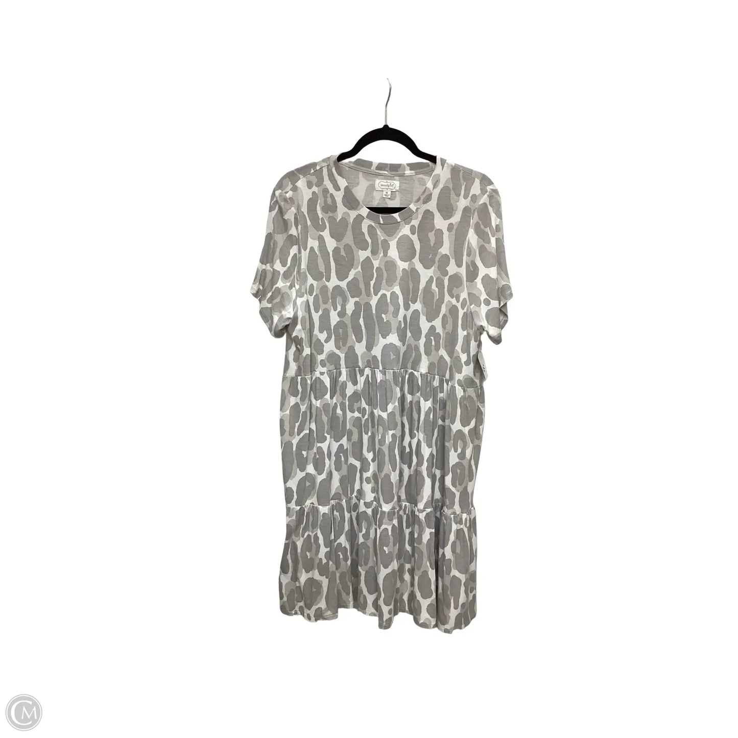 Dress Casual Short By Mudpie In Grey, Size: M