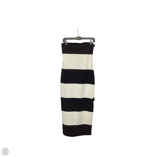 Dress Casual Midi By A New Day In Striped Pattern, Size: S