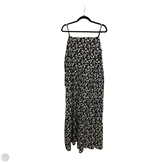 Dress Casual Midi By Gap In Black & White, Size: Xl
