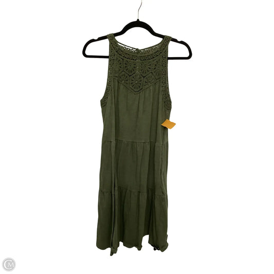 Dress Casual Short By Time And Tru In Green, Size: S