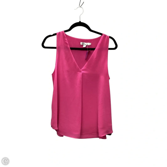 Top Sleeveless By Aryeh In Pink, Size: S