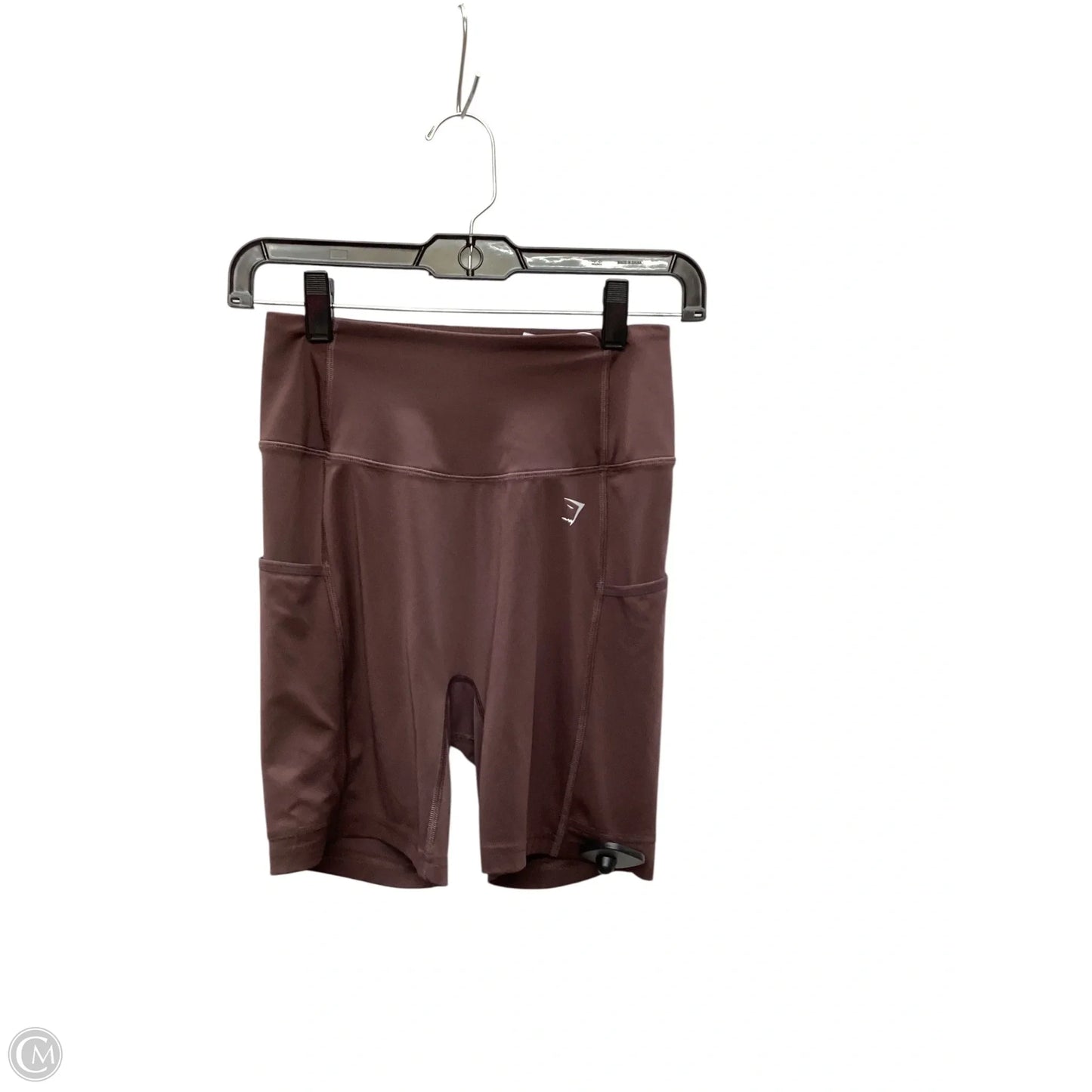 Athletic Shorts By Gym Shark In Brown, Size: S
