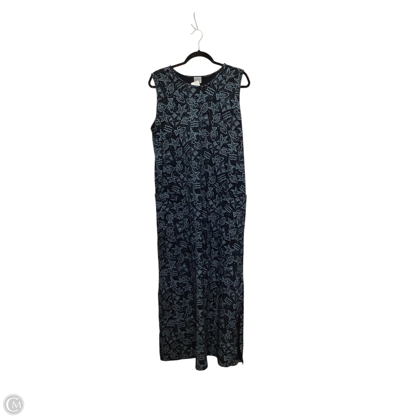 Dress Casual Maxi By Clothes Mentor In Black, Size: L