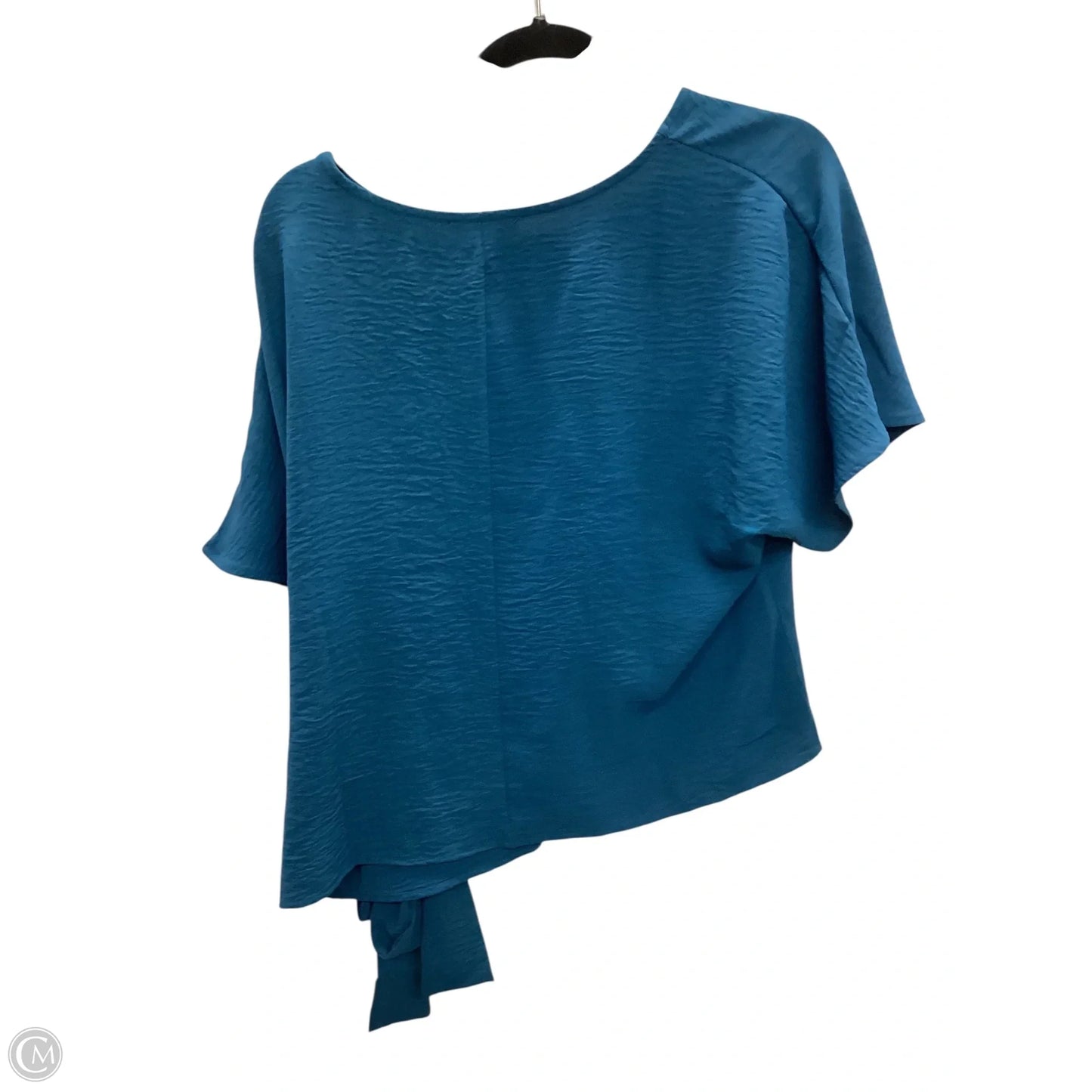 Top Short Sleeve By Entro In Blue, Size: L