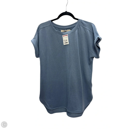 Top Short Sleeve By Cupio In Blue, Size: M