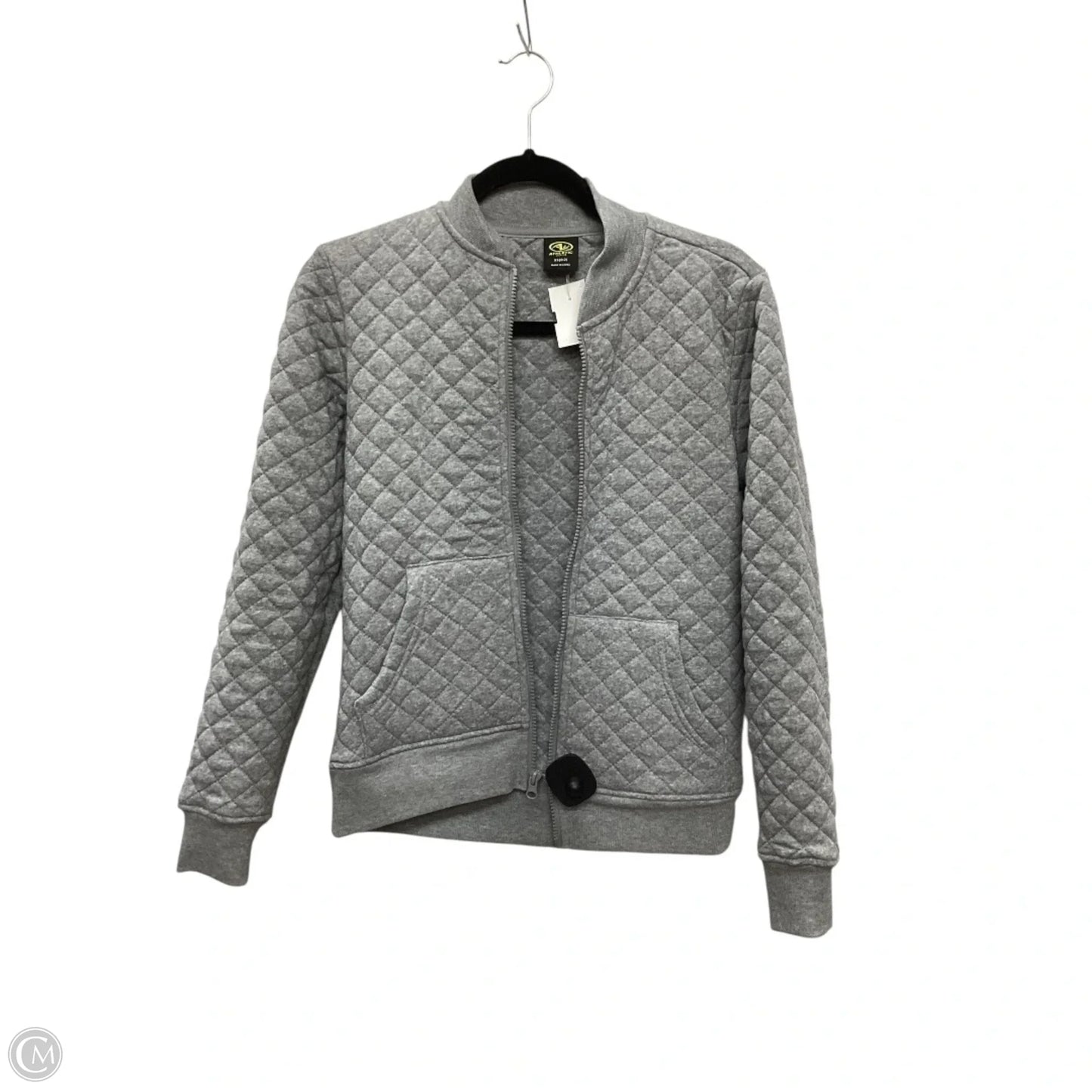 Athletic Jacket By Athletic Works In Grey, Size: Xs