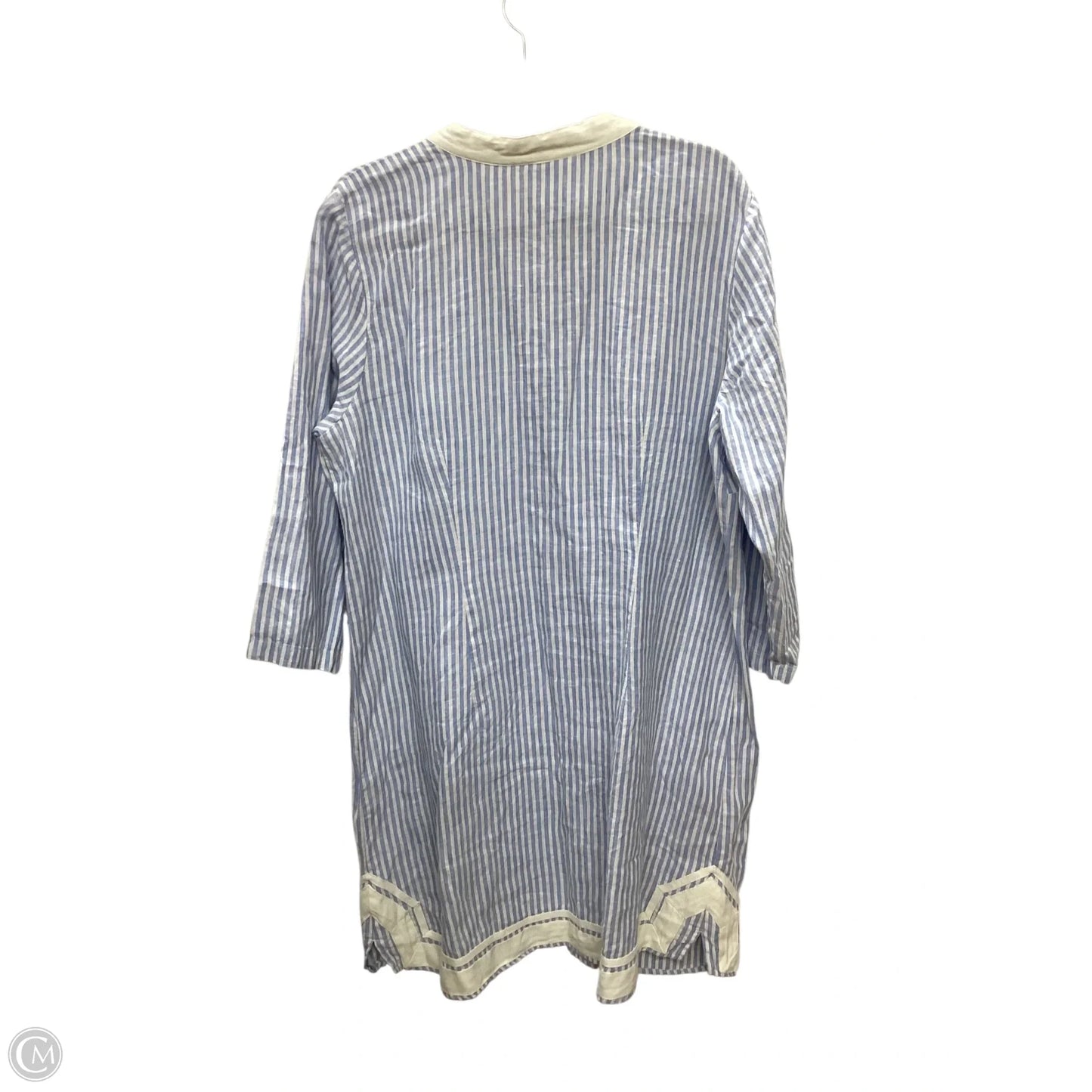 Dress Casual Midi By Crown And Ivy In Blue, Size: 1x