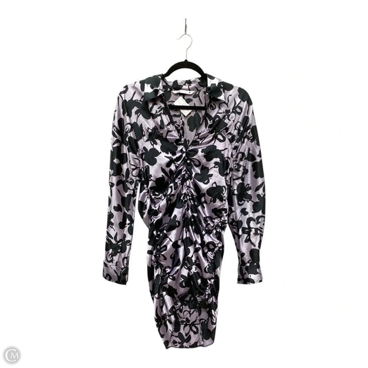 Dress Casual Midi By Zara In Purple, Size: M