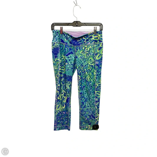 Pants Designer By Lilly Pulitzer In Blue & Green, Size: Xs