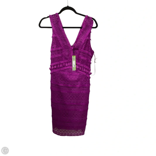 Dress Party Midi By Sam Edelman In Purple, Size: 6