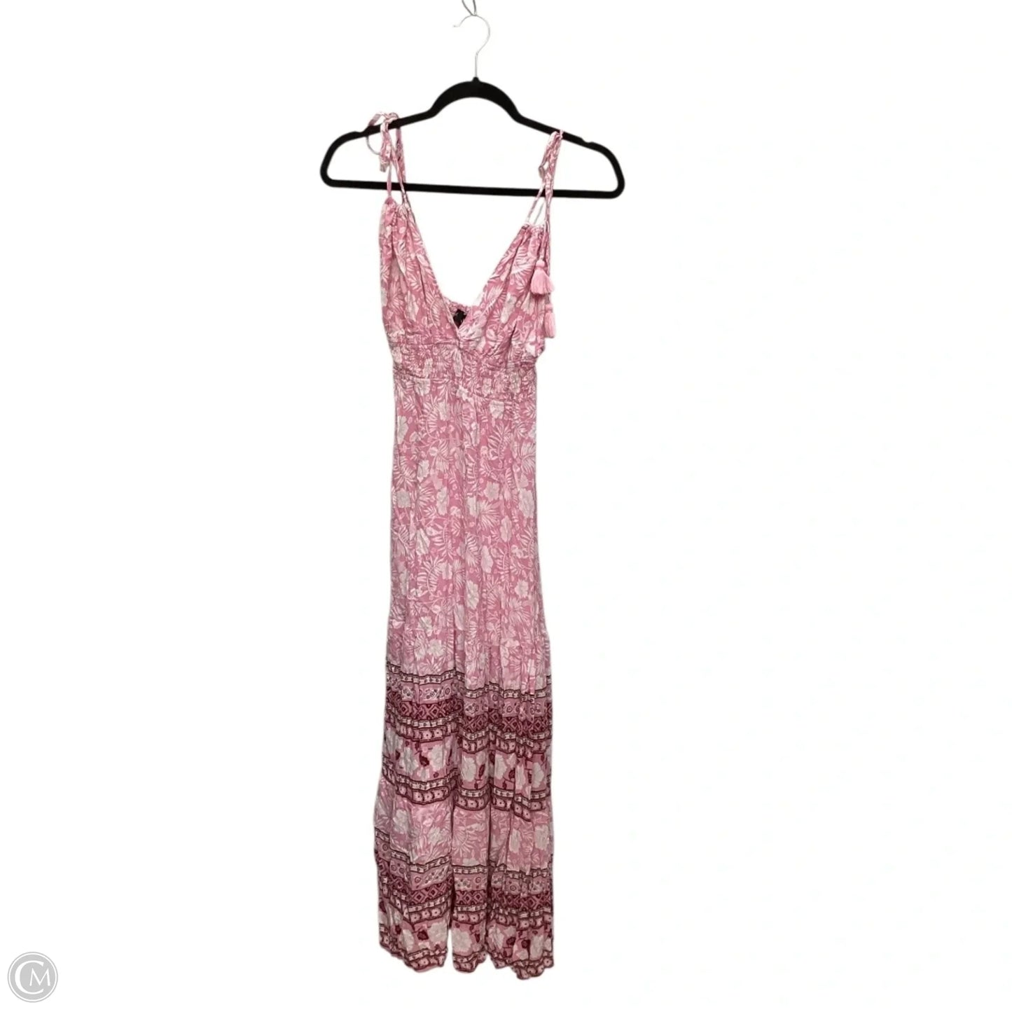 Dress Casual Maxi By Aakaa In Pink, Size: S
