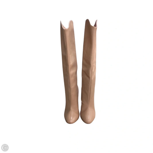 Boots Knee Heels By Schutz In Brown, Size: 6