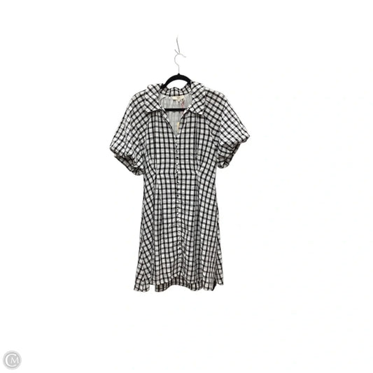 Dress Casual Short By Entro In Plaid Pattern, Size: L