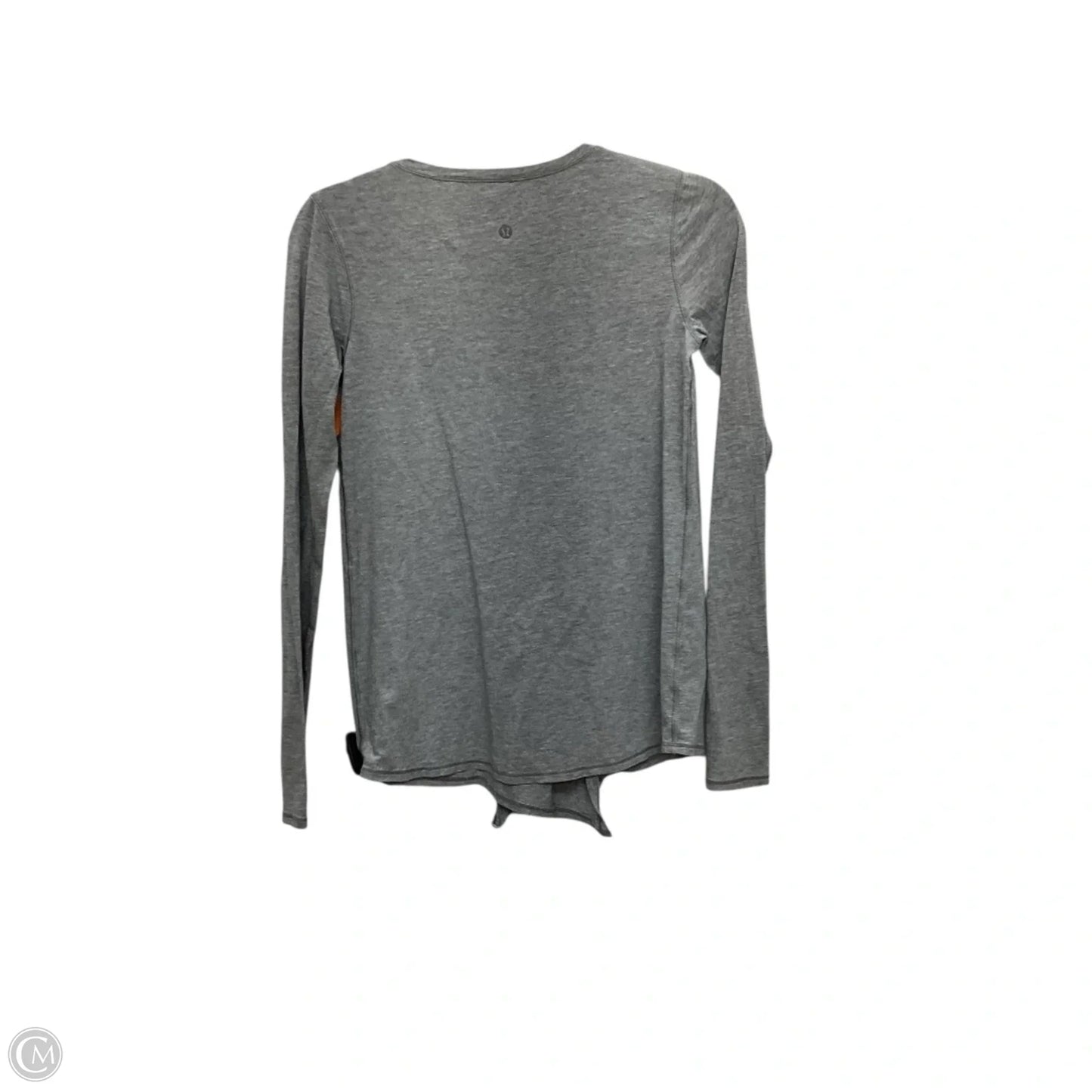 Athletic Top Long Sleeve Crewneck By Lululemon In Purple, Size: 8