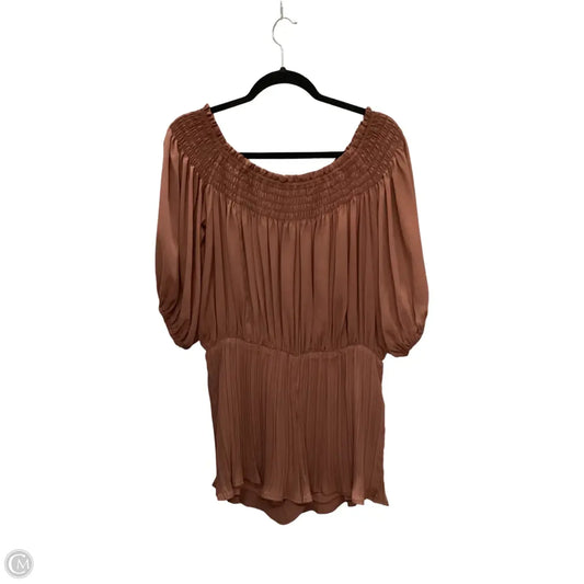 Romper By Hudson Gray In Orange, Size: S