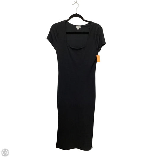 Dress Casual Maxi By Faded Rose In Black, Size: L