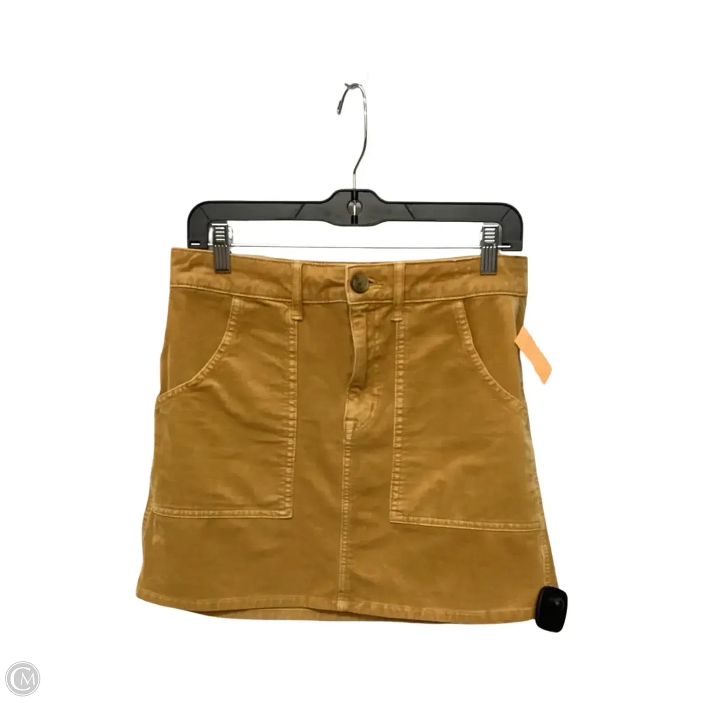 Skirt Mini & Short By American Eagle In Yellow, Size: 6