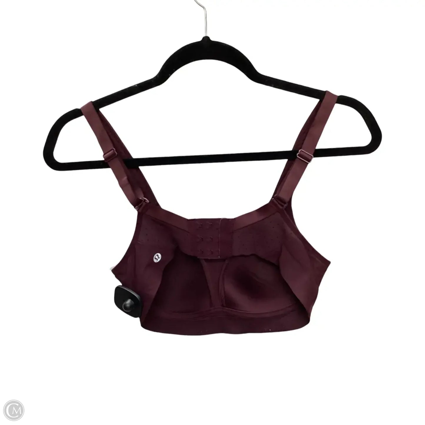 Athletic Bra By Lululemon In Maroon, Size: S