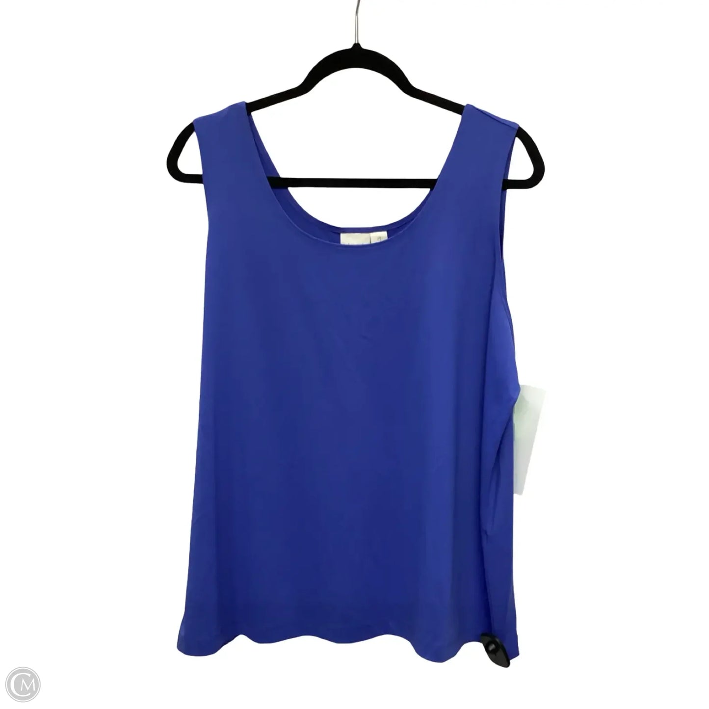Top Sleeveless Basic By Chicos In Blue, Size: Xxl