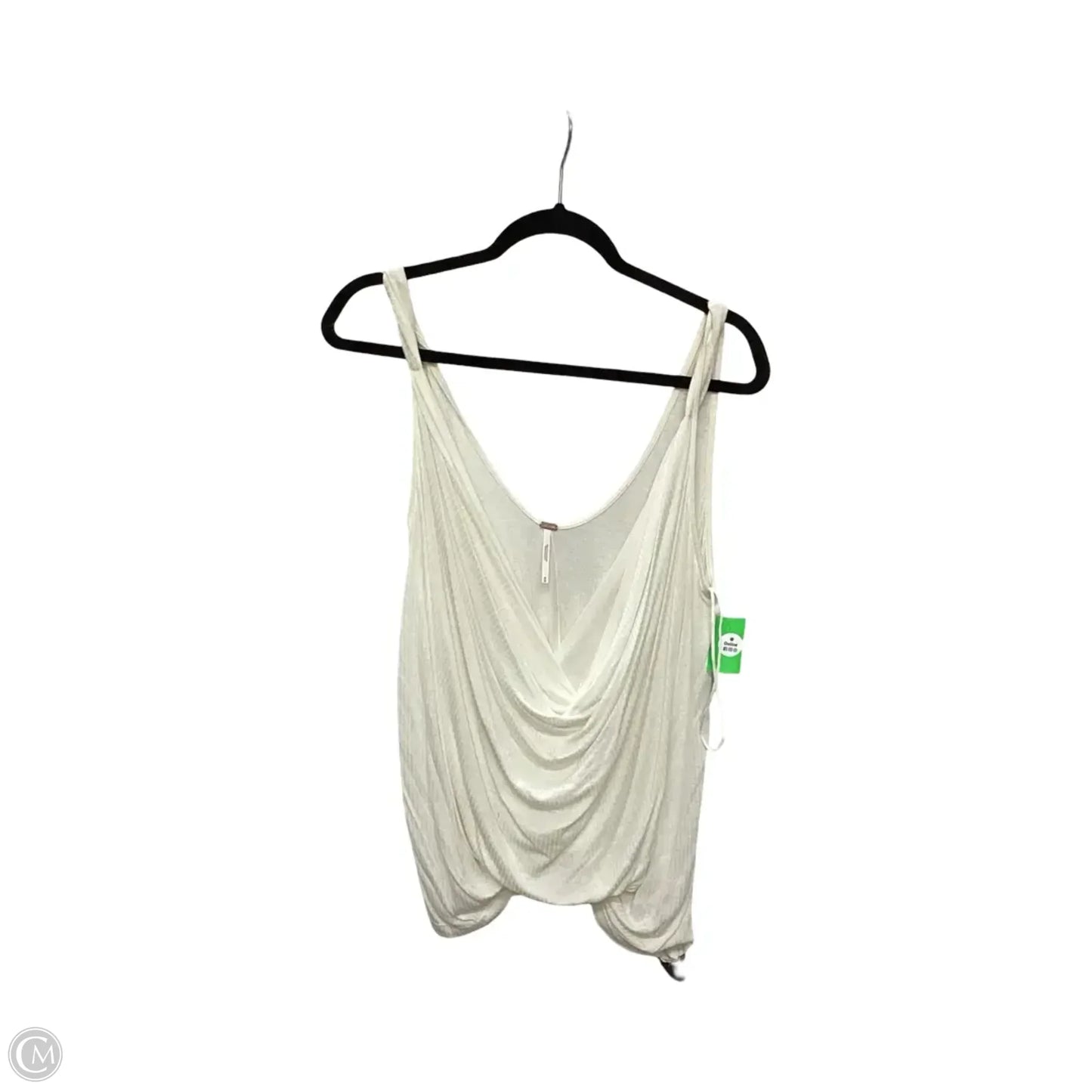 Tank Top By Free People In Cream, Size: M