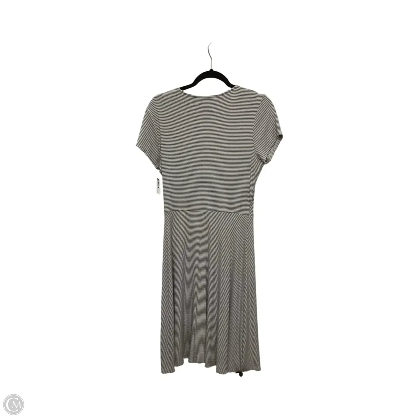 Dress Casual Midi By Maeve In Grey, Size: M